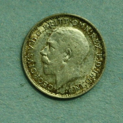 Great Britain 1917 3 Pence AU  A384