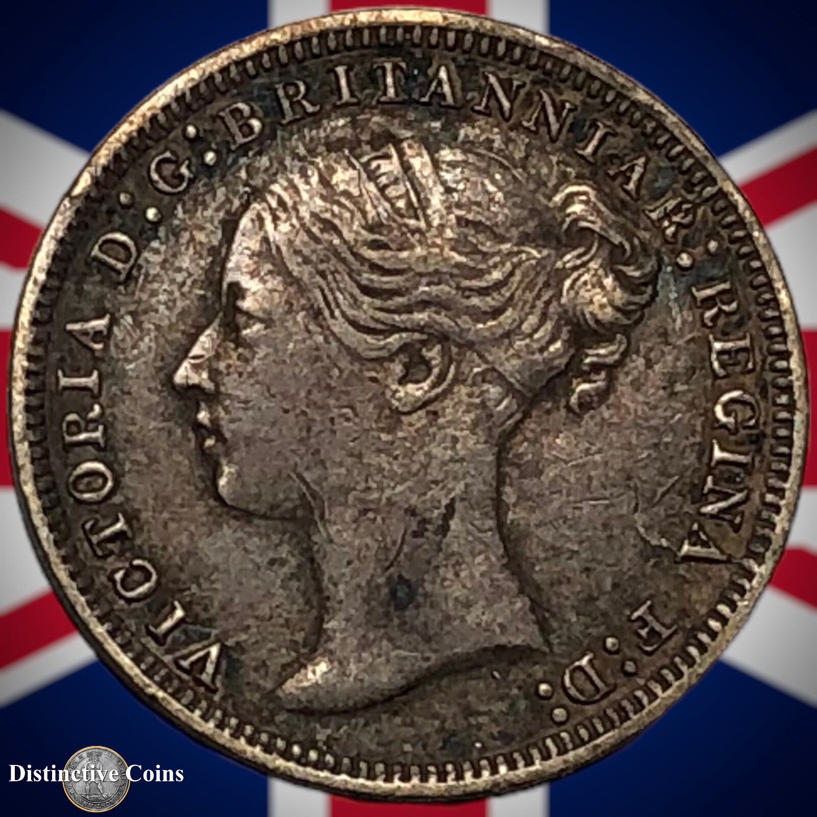 Great Britain 1876 Three Pence GB1881