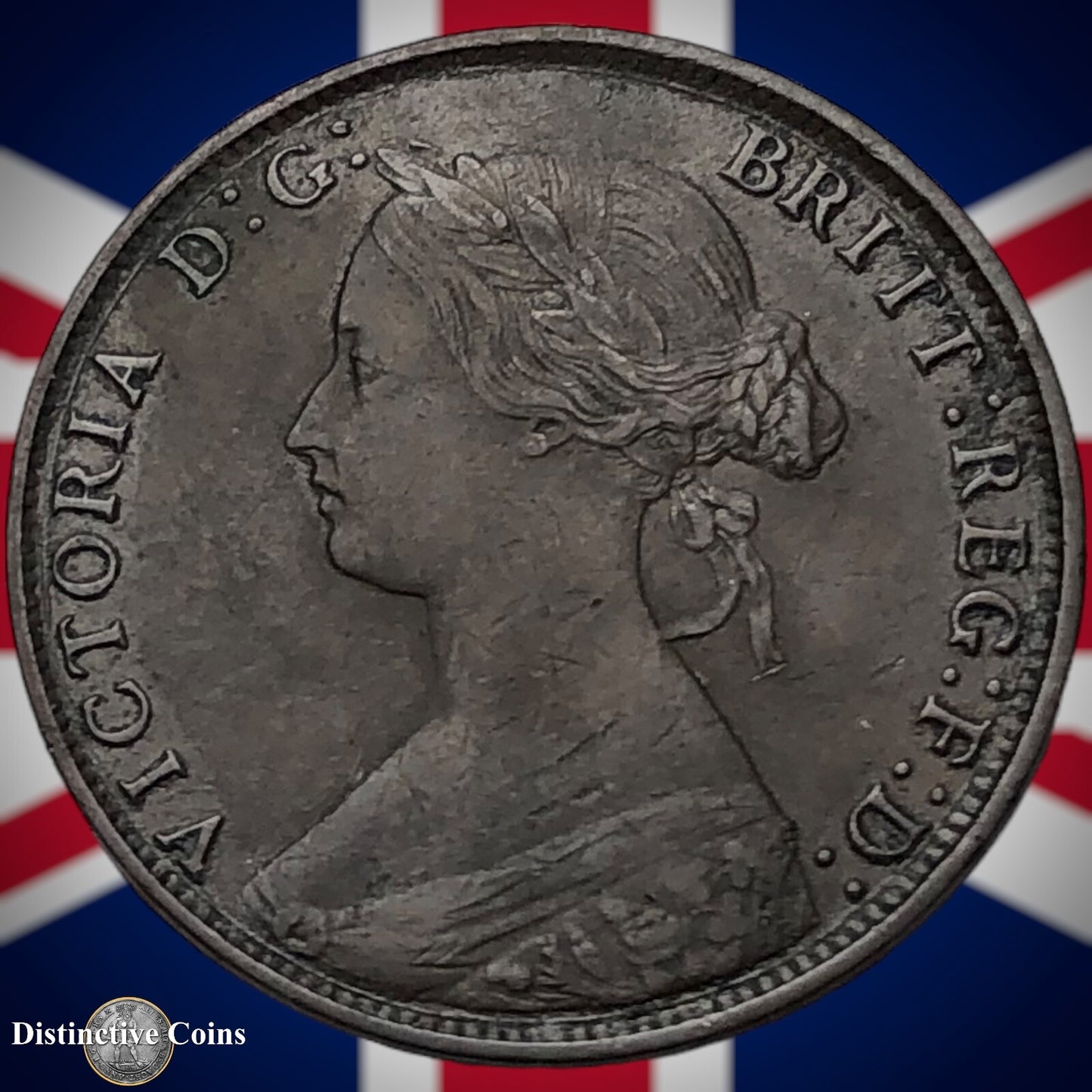 Great Britain 1861 Half Penny 1/2d GB5368