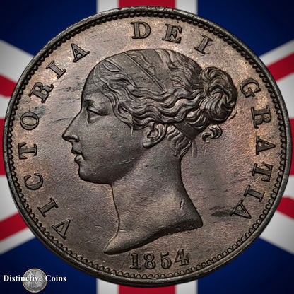 Great Britain 1854 Half Penny 1/2d GB5303
