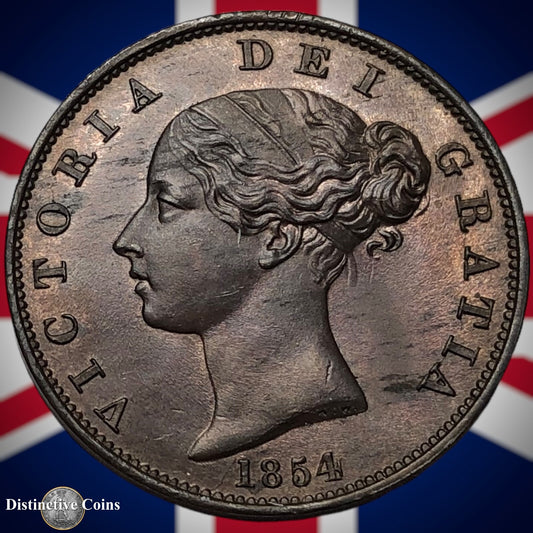 Great Britain 1854 Half Penny 1/2d GB5303