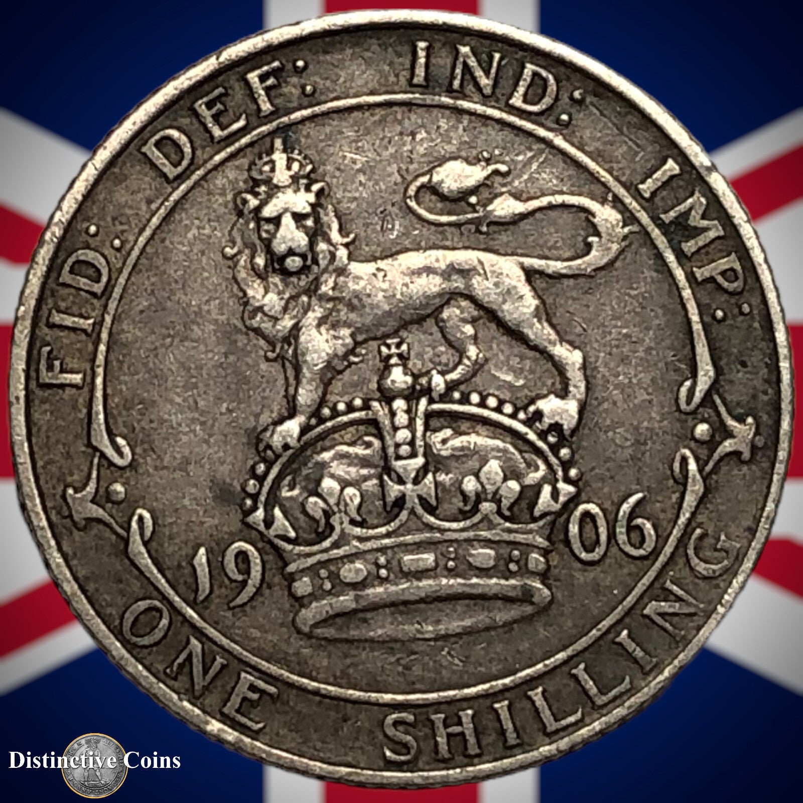 Great Britain 1906 British One Shilling GB0807