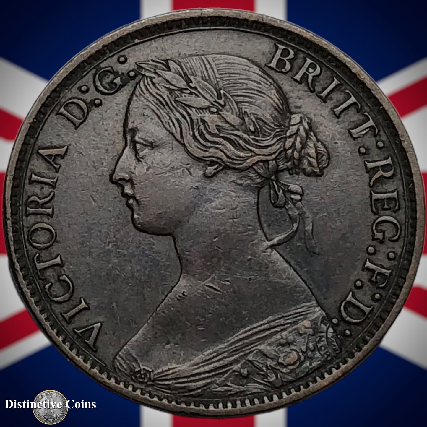 Great Britain 1869 Farthing 1/4d GB3640