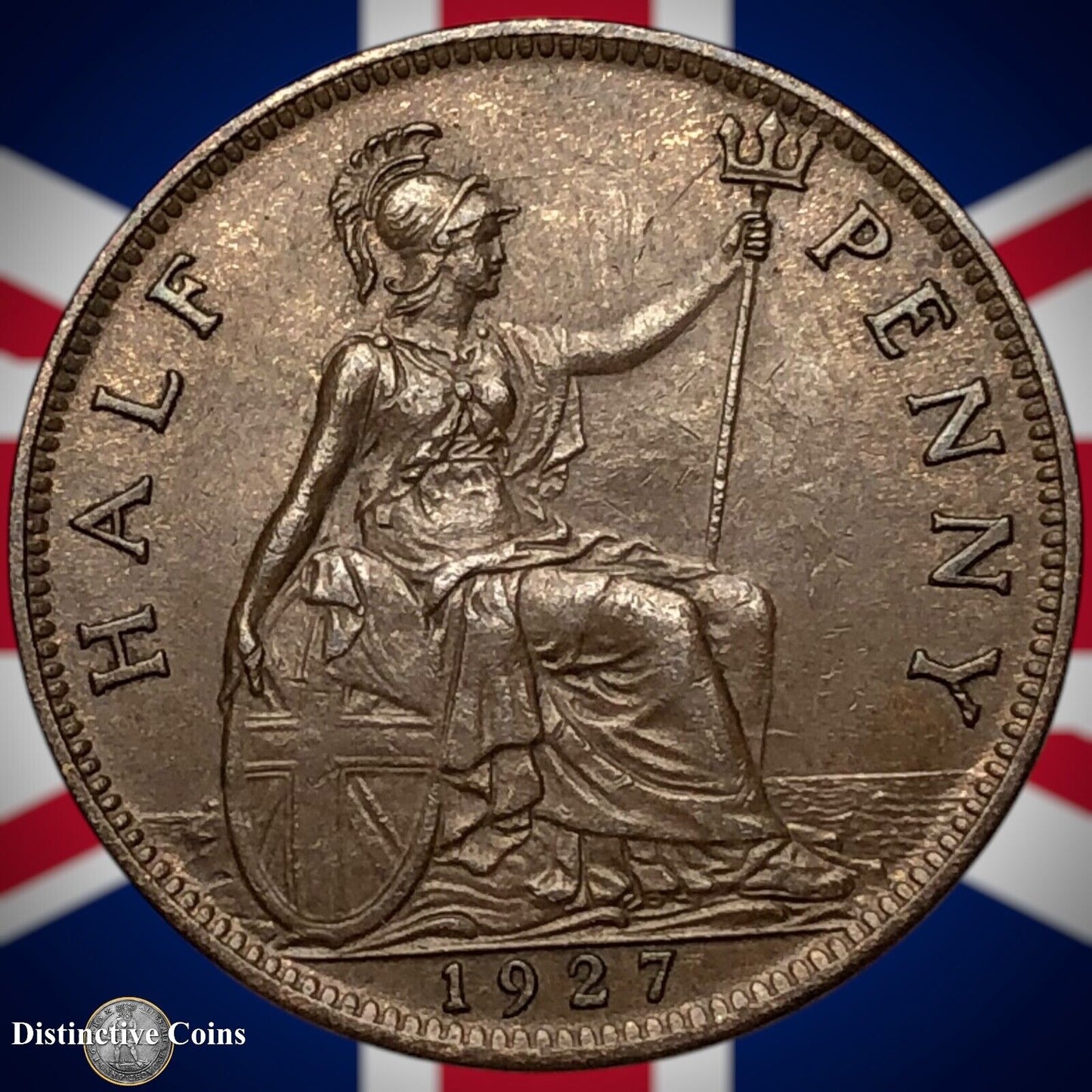 Great Britain 1927 Half Penny 1/2d GB5928