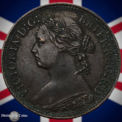 Great Britain 1875 H Farthing 1/4d GB3751