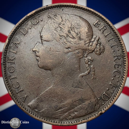 Great Britain 1881 H Penny 1d GB6424