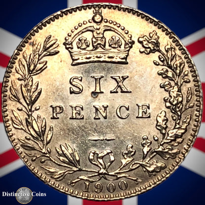 Great Britain 1900 Six Pence GB1484