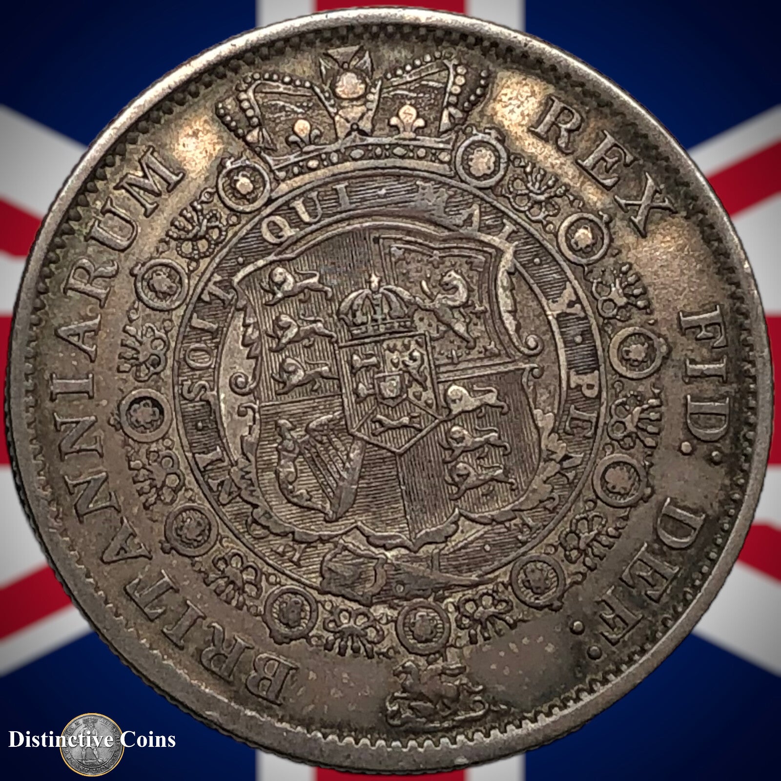 Great Britain 1817 Half Crown GB1159