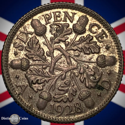 Great Britain 1928 Six Pence GB1684