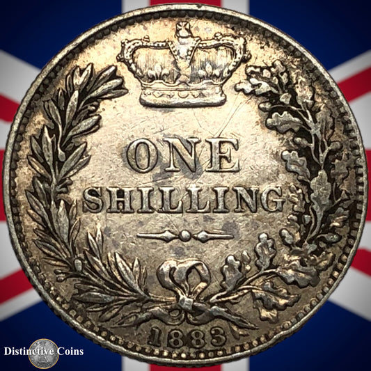 Great Britain 1883 British One Shilling GB0424
