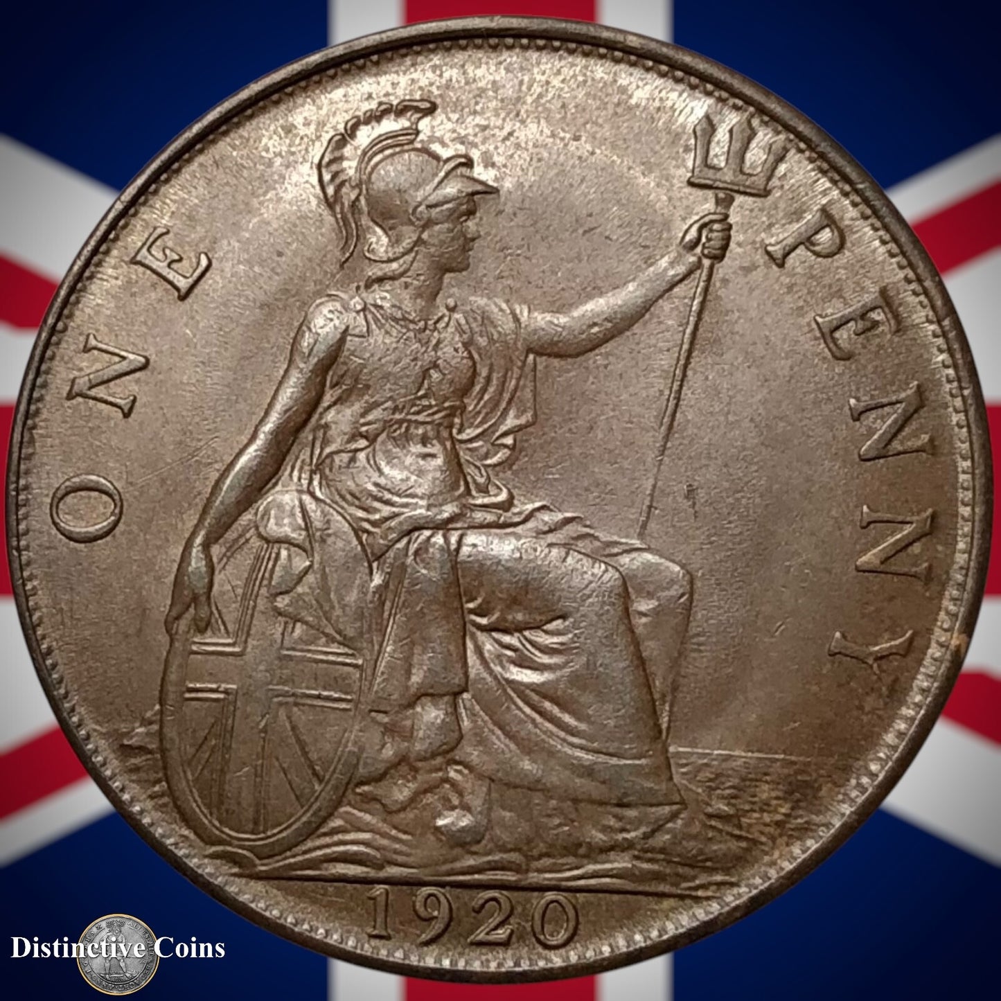 Great Britain 1920 Penny 1d GB6952