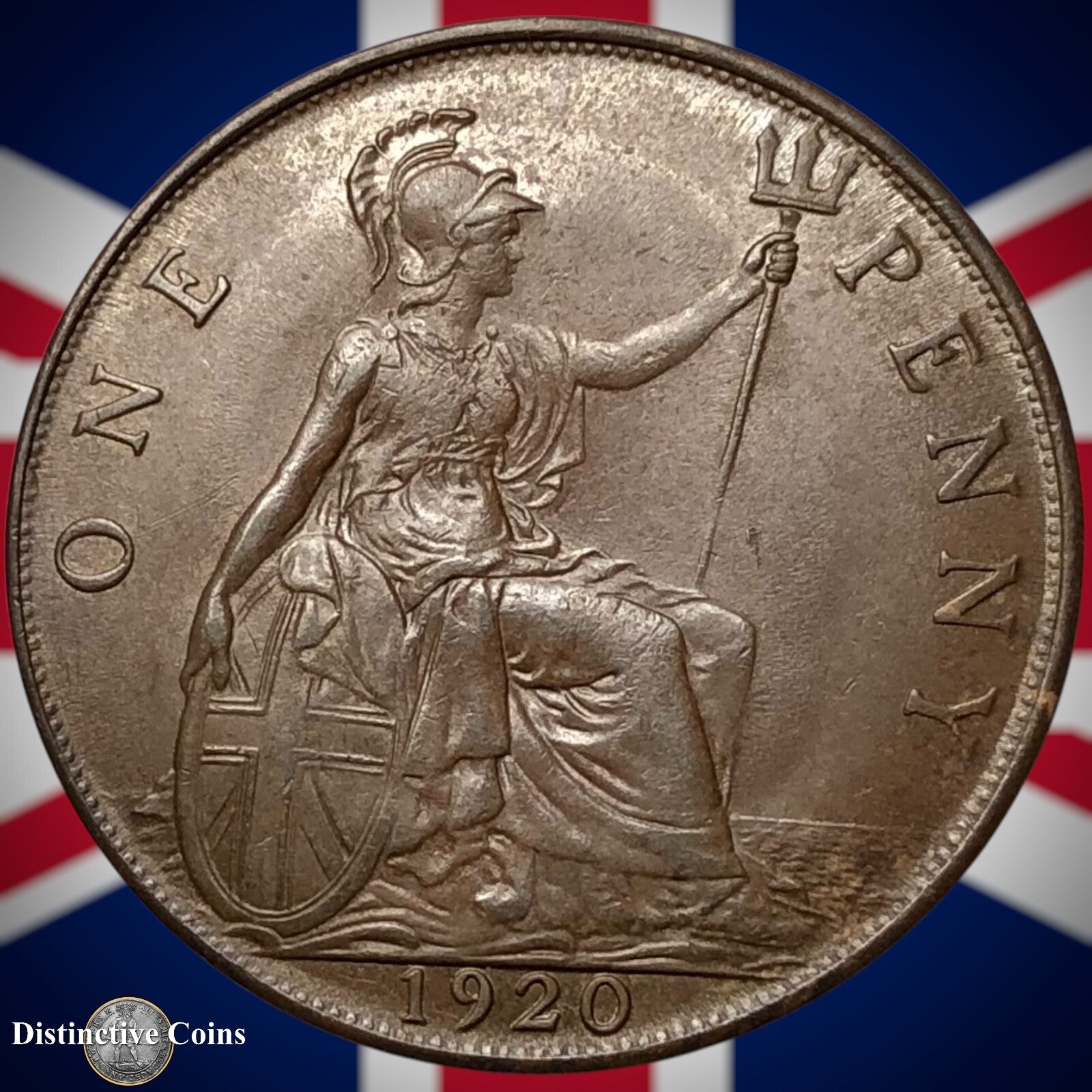 Great Britain 1920 Penny 1d GB6952