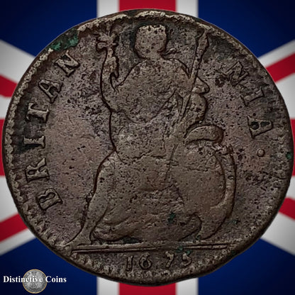 Great Britain 1675 Farthing 1/4d GB3148
