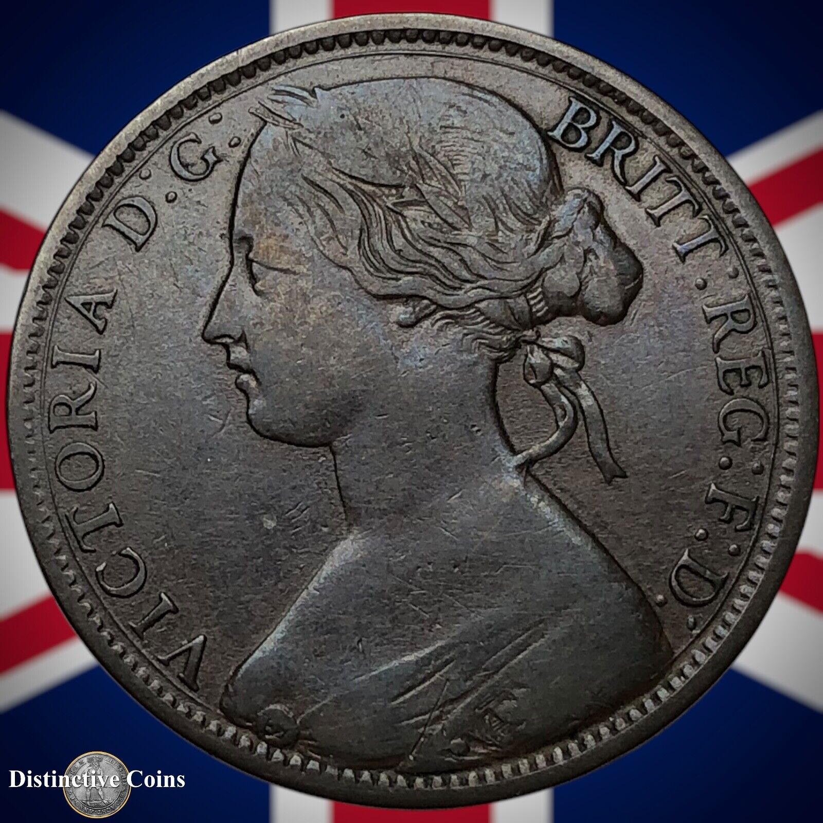 Great Britain 1865 Penny 1d GB6277