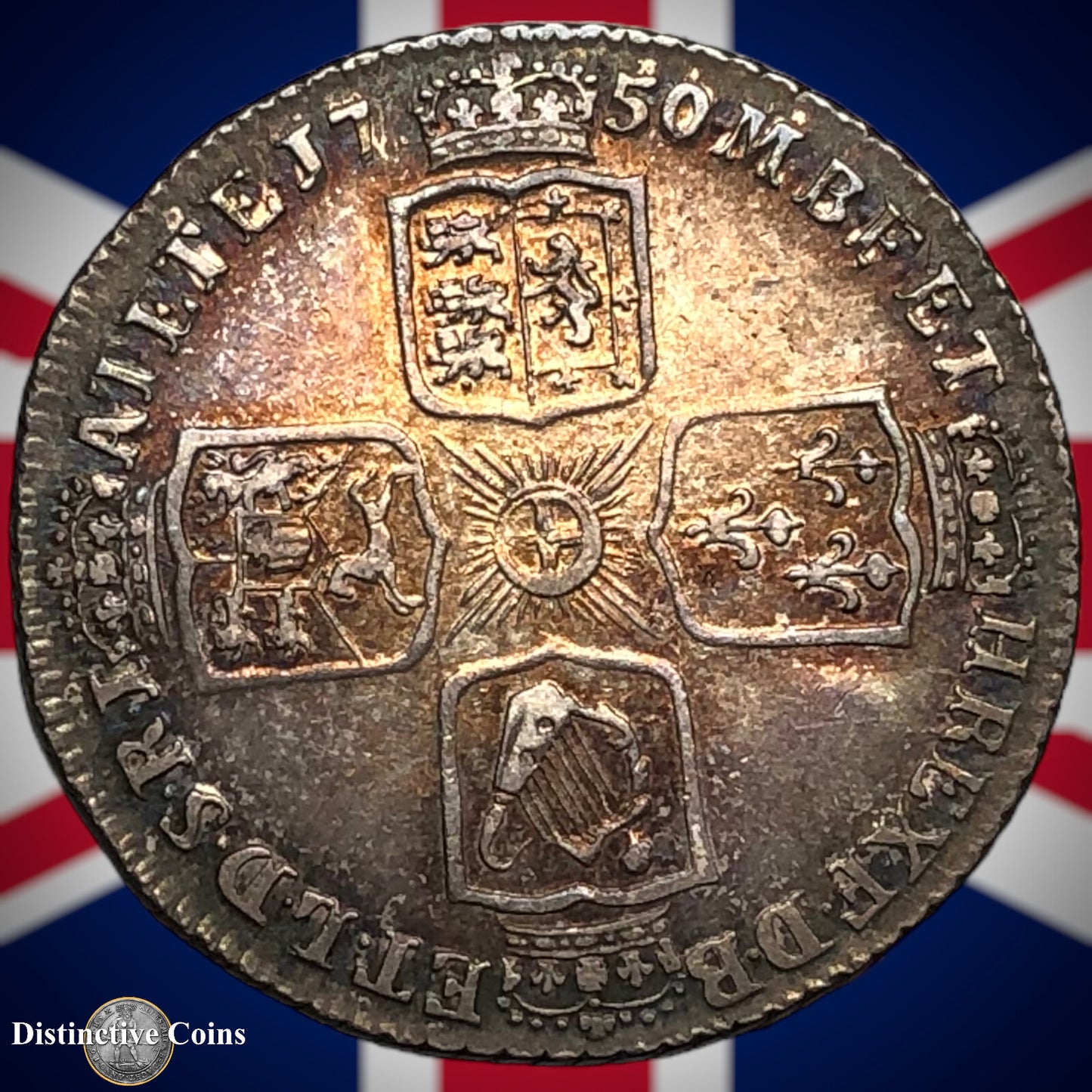 Great Britain 1750 British One Shilling GB0011