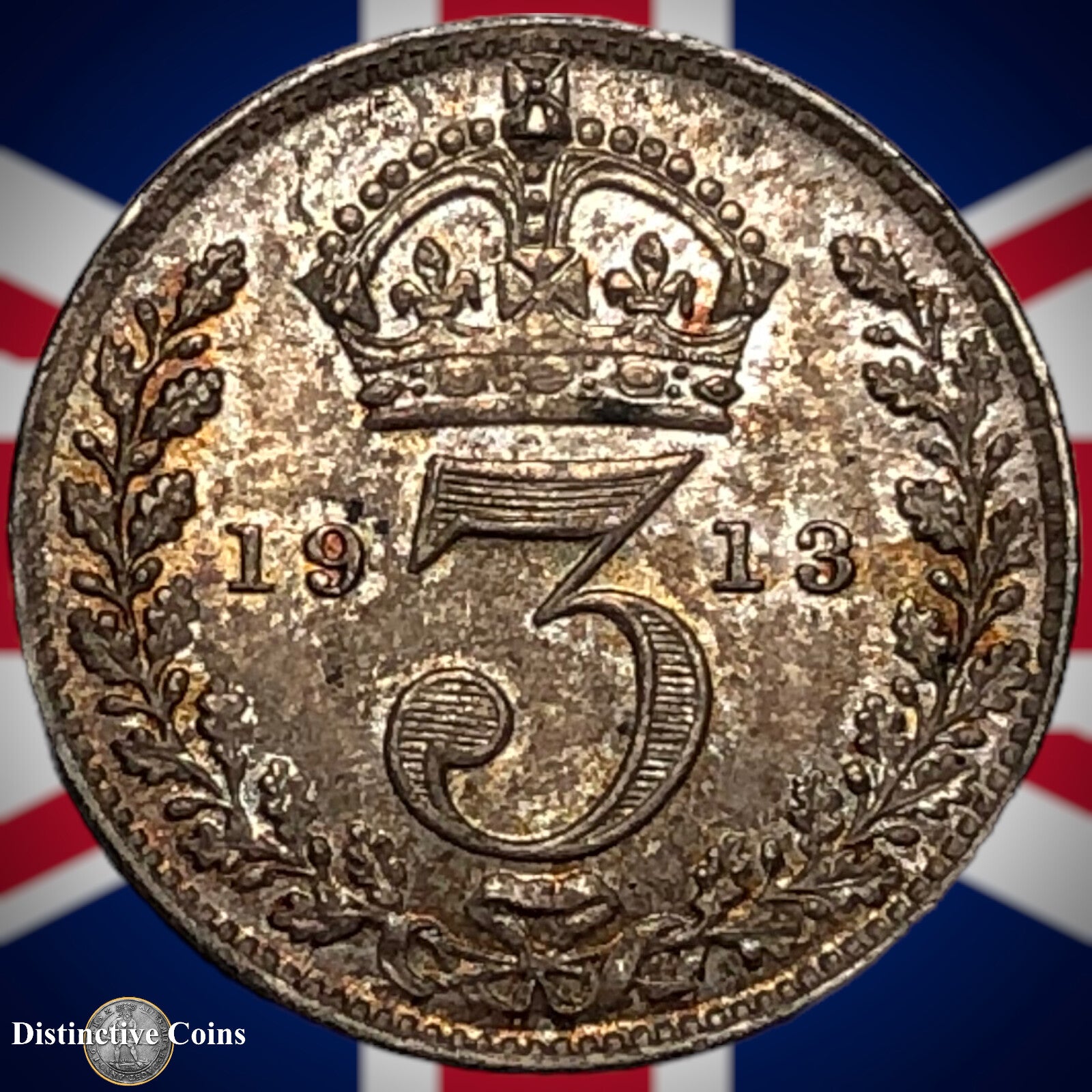 Great Britain 1913 Three Pence GB2185