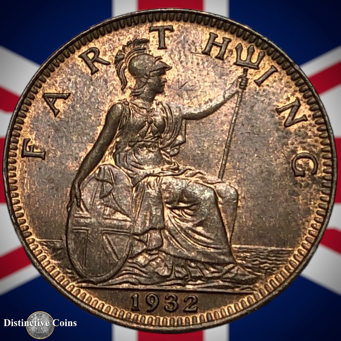 Great Britain 1932 Farthing 1/4d GB4911