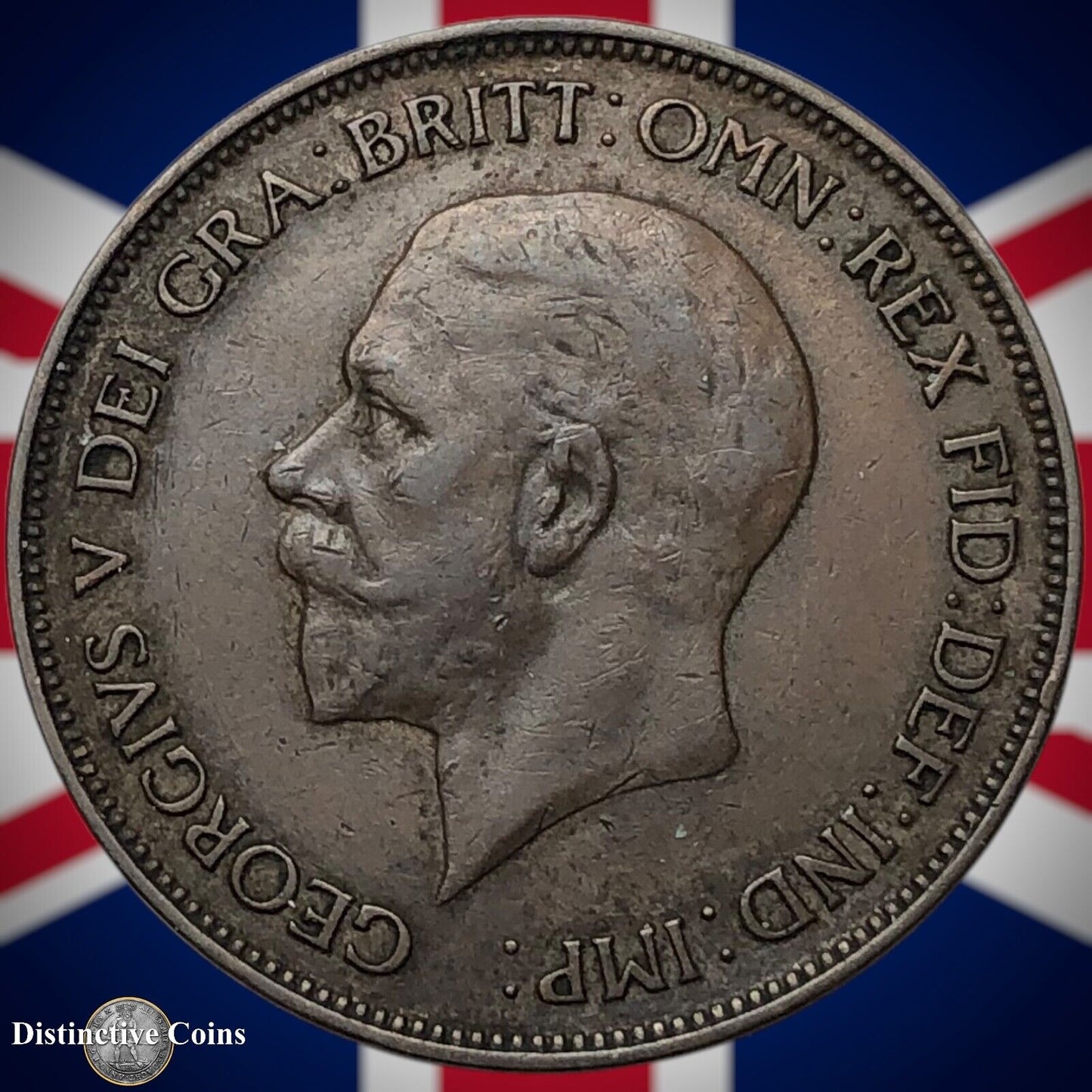 Great Britain 1934 Penny 1d GB7155