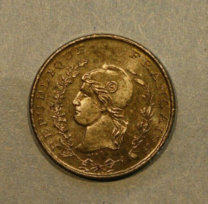 Algerian 1915 Bone 50 Centimes Unc A130