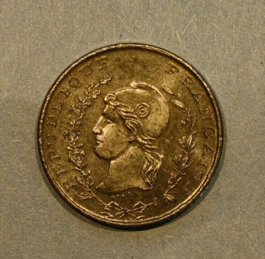 Algerian 1915 Bone 50 Centimes Unc A130