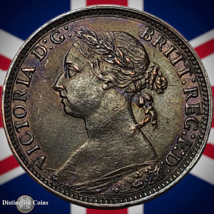 Great Britain 1881 H Farthing 1/4d GB4017