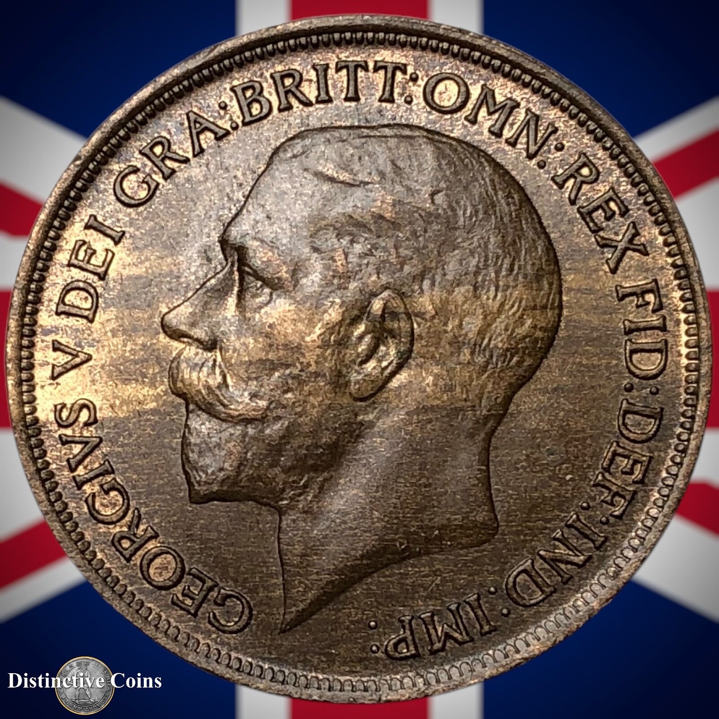 Great Britain 1913 Penny 1d GB6811