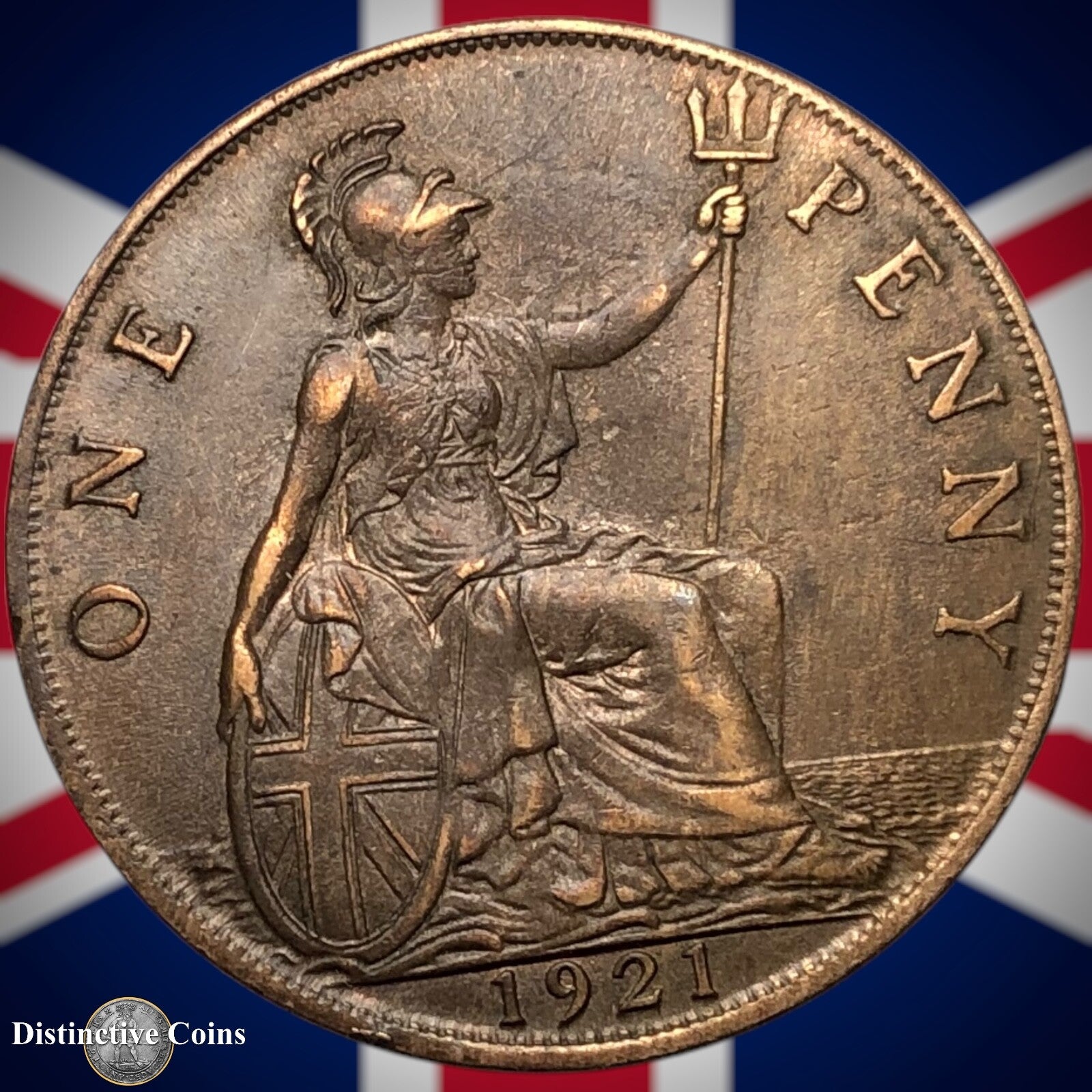 Great Britain 1921 Penny 1d GB6979