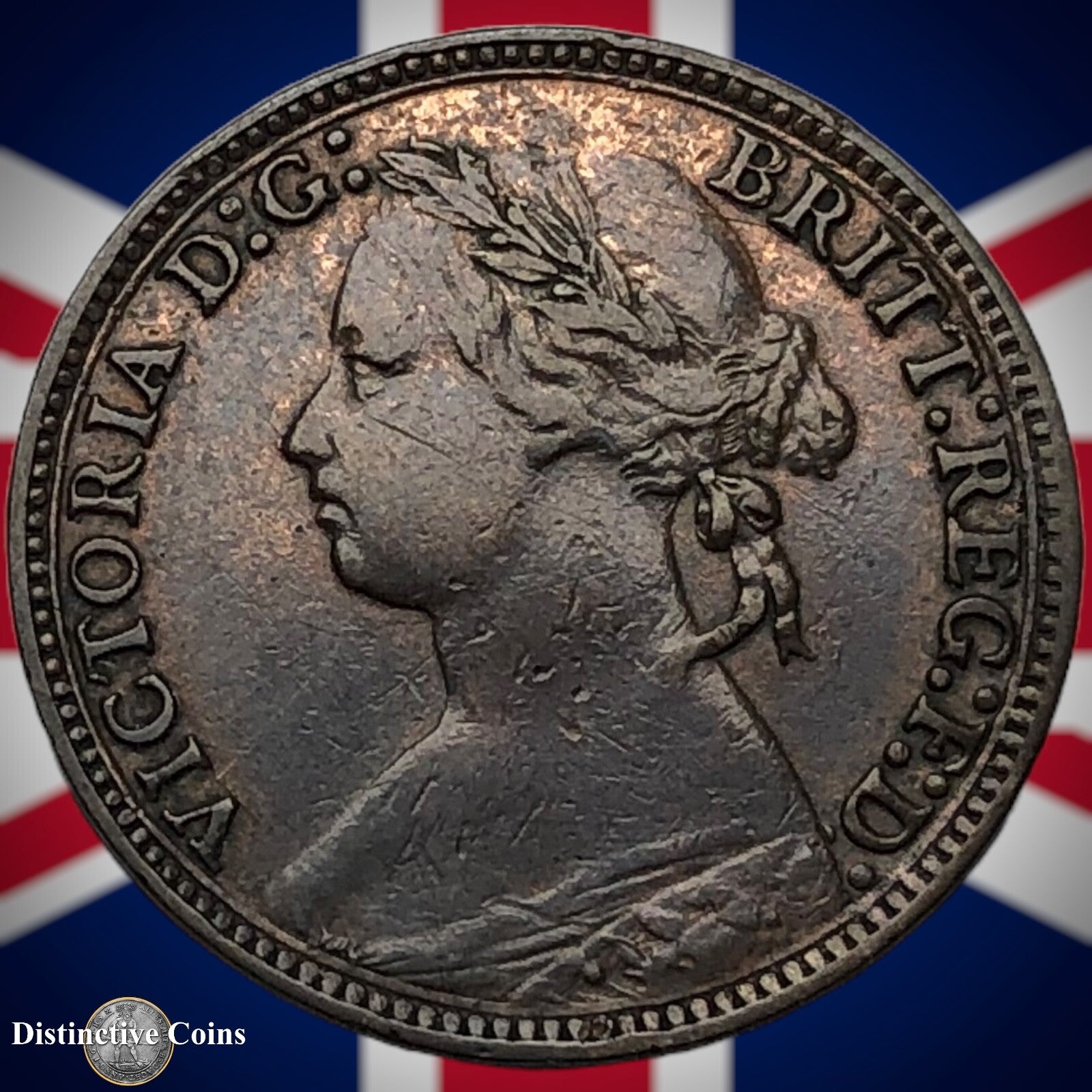 Great Britain 1879 Farthing 1/4d GB3817