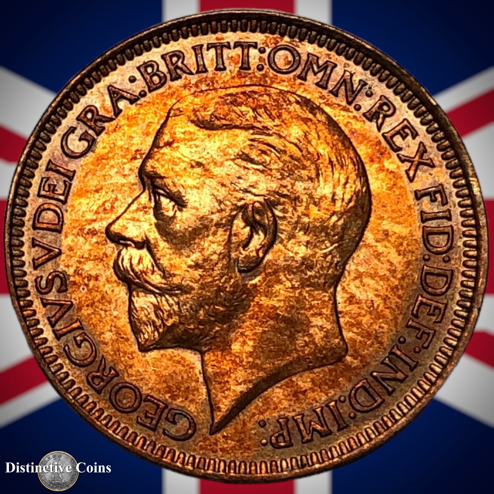 Great Britain 1929 Farthing 1/4d GB4888