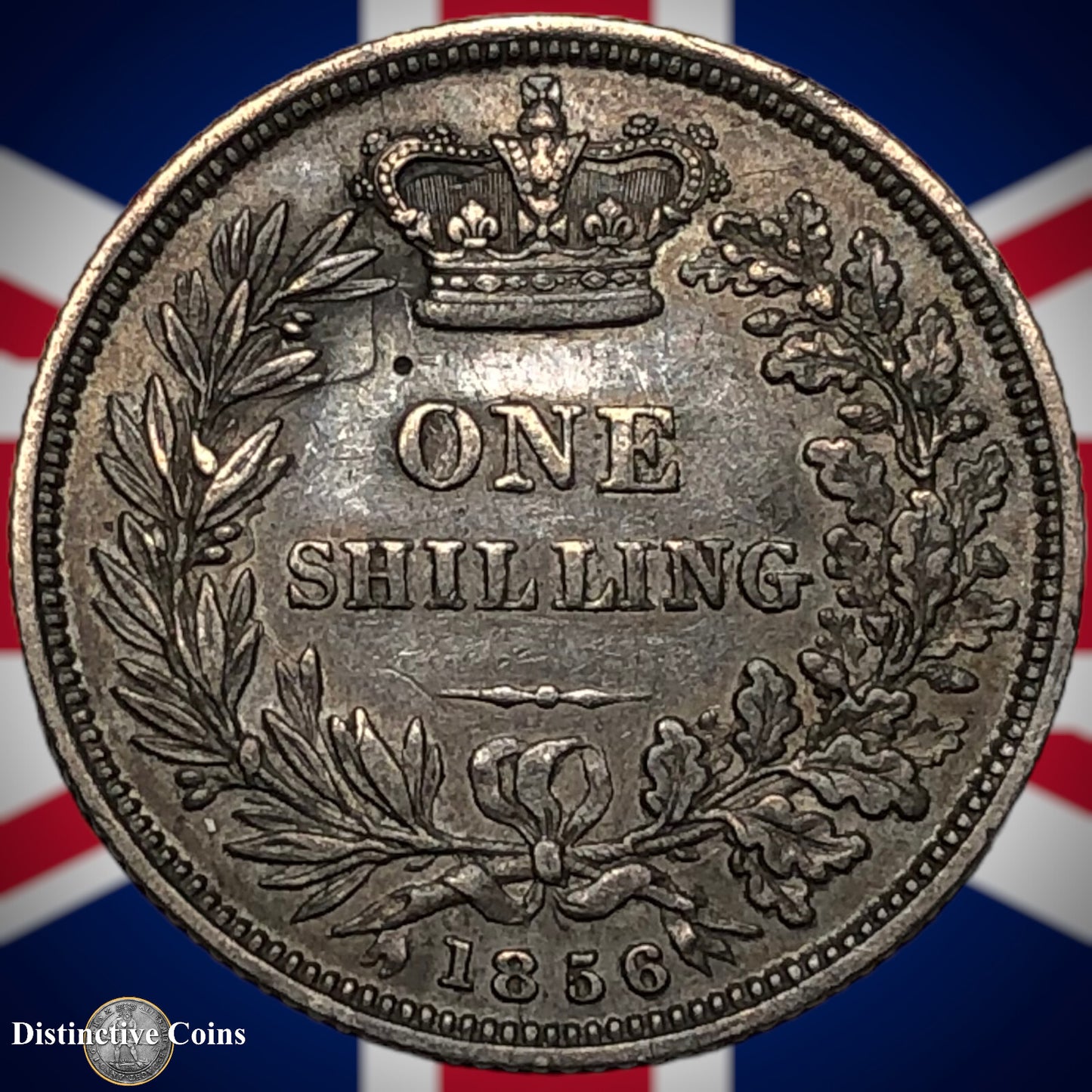 Great Britain 1856 British One Shilling GB0228
