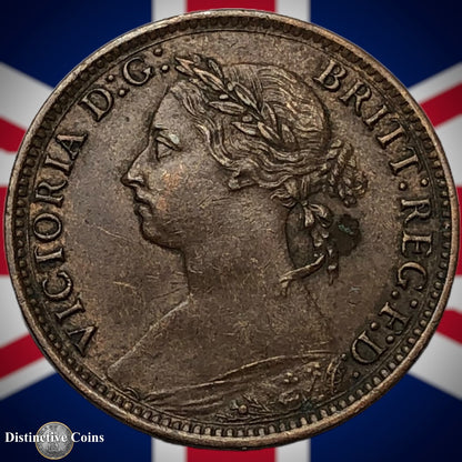 Great Britain 1885 Farthing 1/4d GB4159