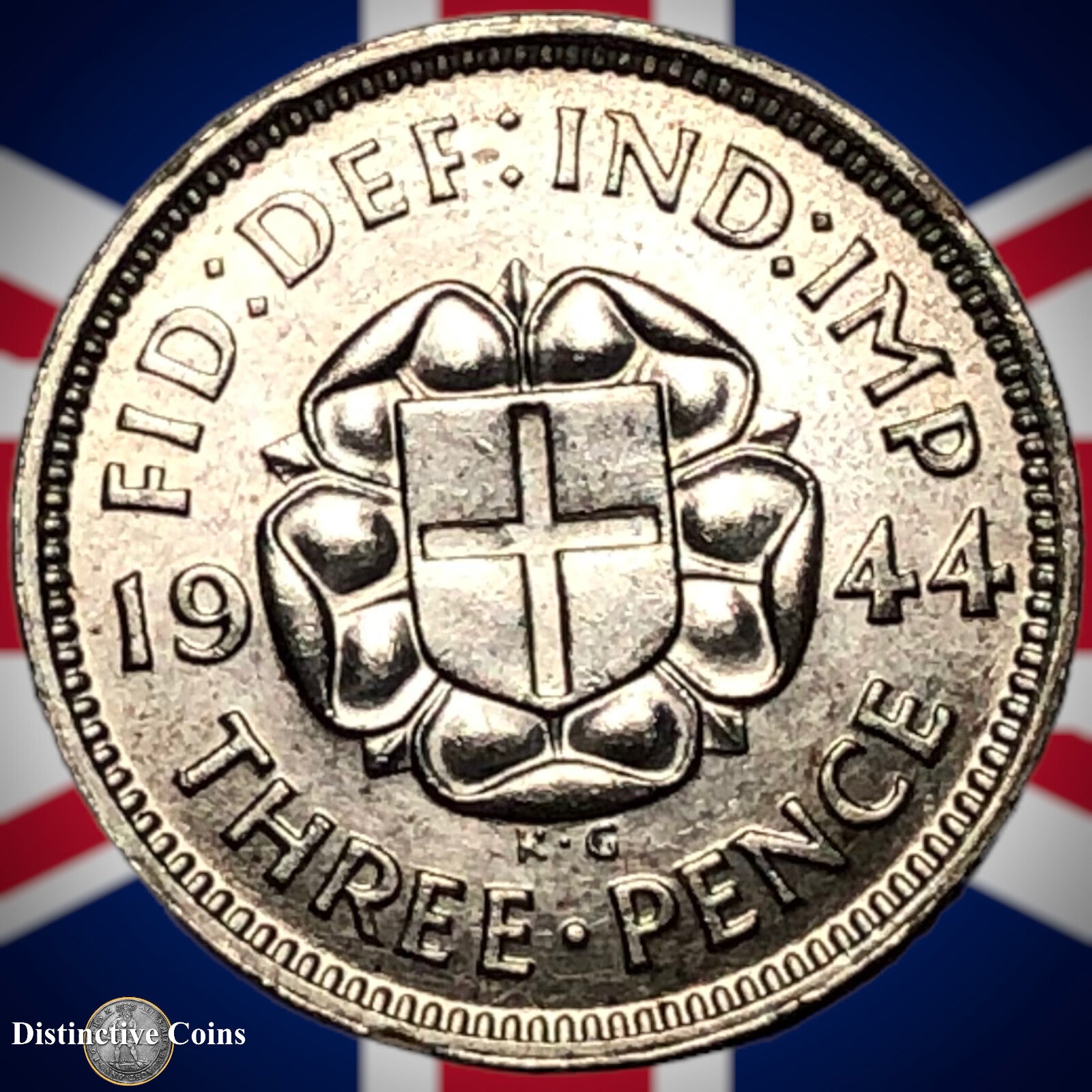 Great Britain 1944 Three Pence GB2362