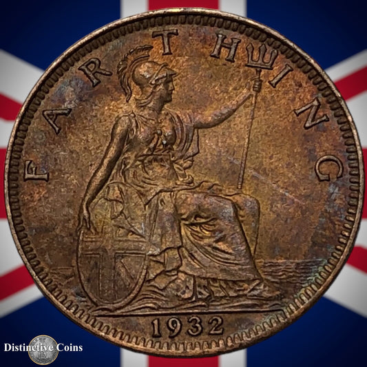 Great Britain 1932 Farthing 1/4d GB4935