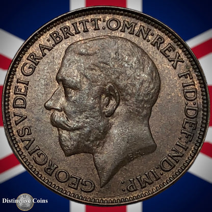 Great Britain 1925 Farthing 1/4d GB4809