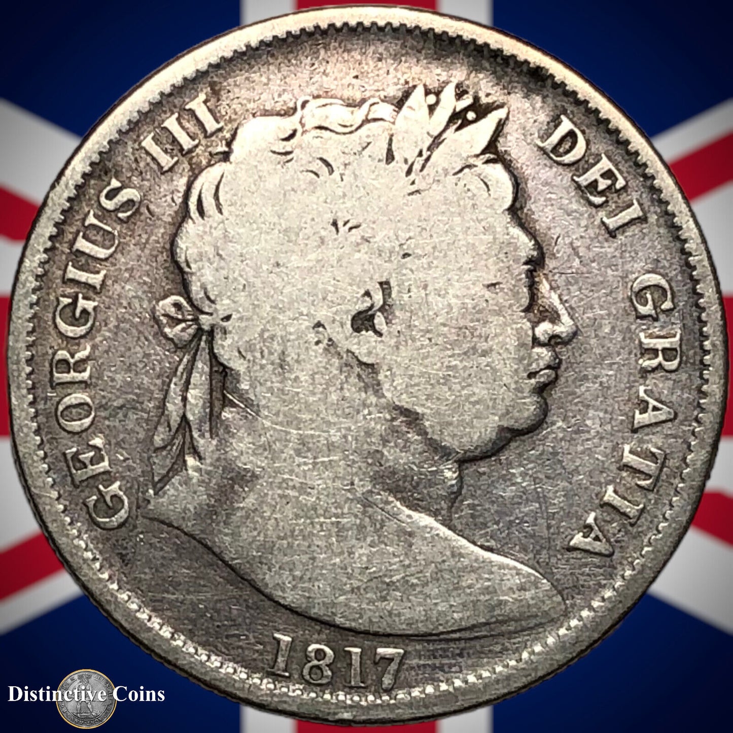 Great Britain 1817 Half Crown GB1155