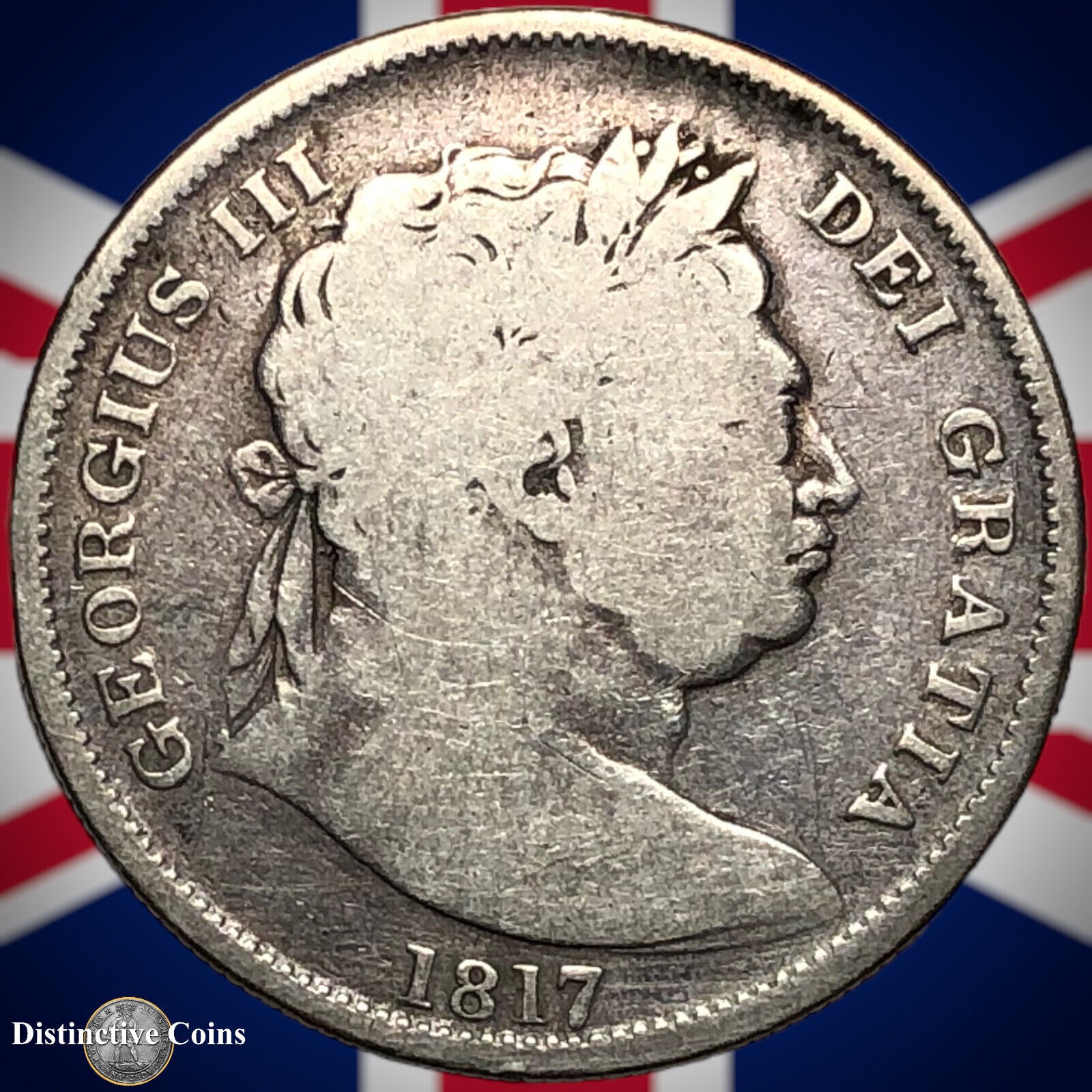 Great Britain 1817 Half Crown GB1155