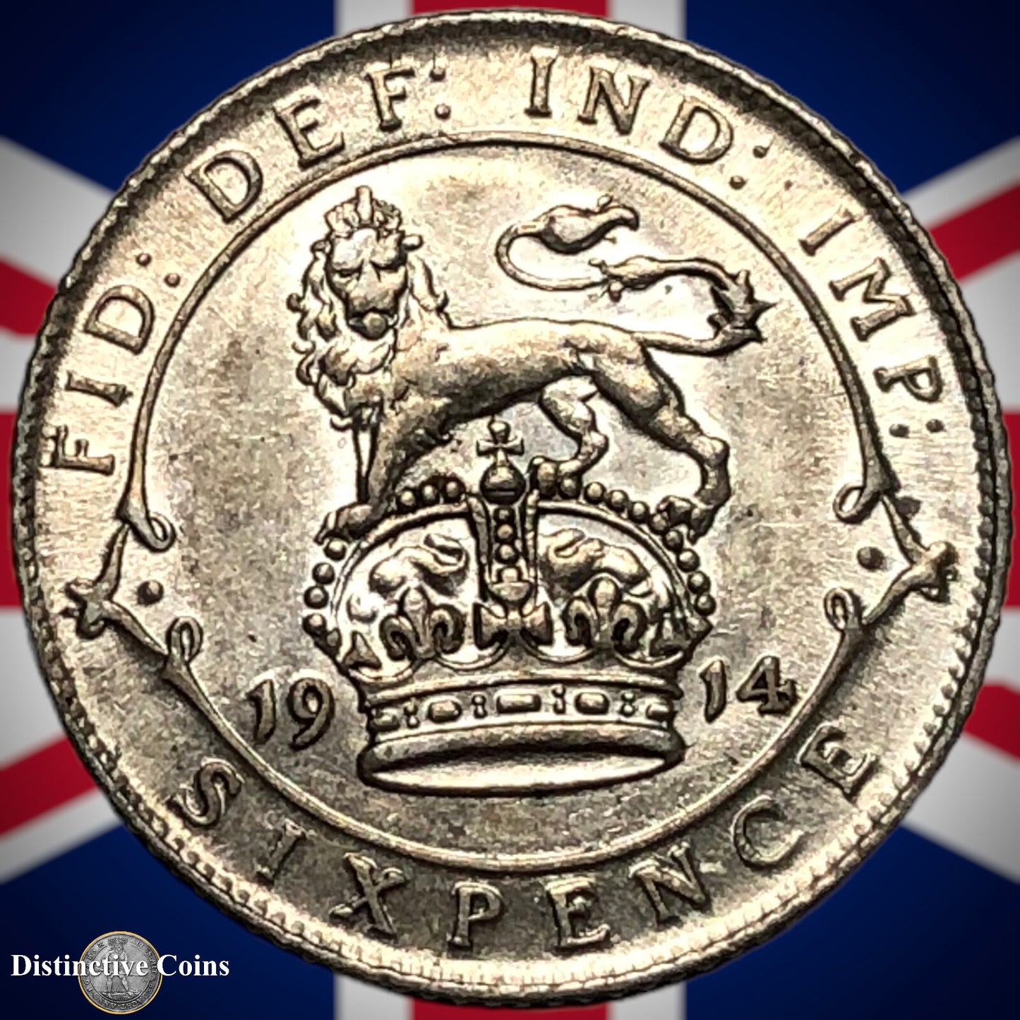 Great Britain 1914 Six Pence GB1582