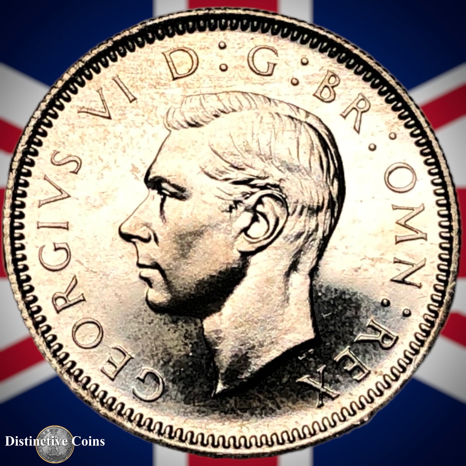 Great Britain 1951 Proof Six Pence GB1781