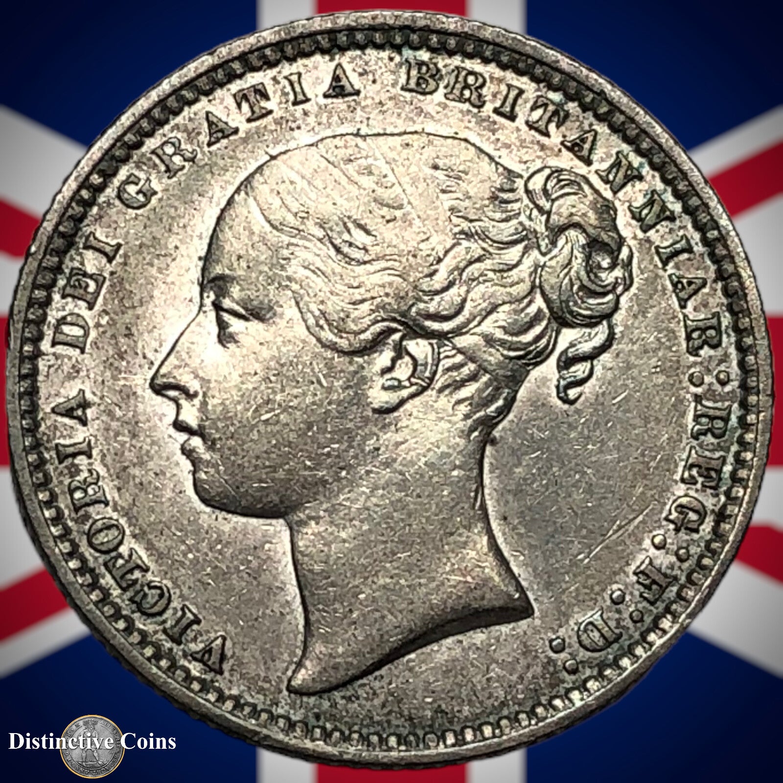 Great Britain 1874 British One Shilling GB0352