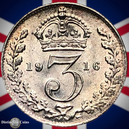 Great Britain 1916 Three Pence GB2174
