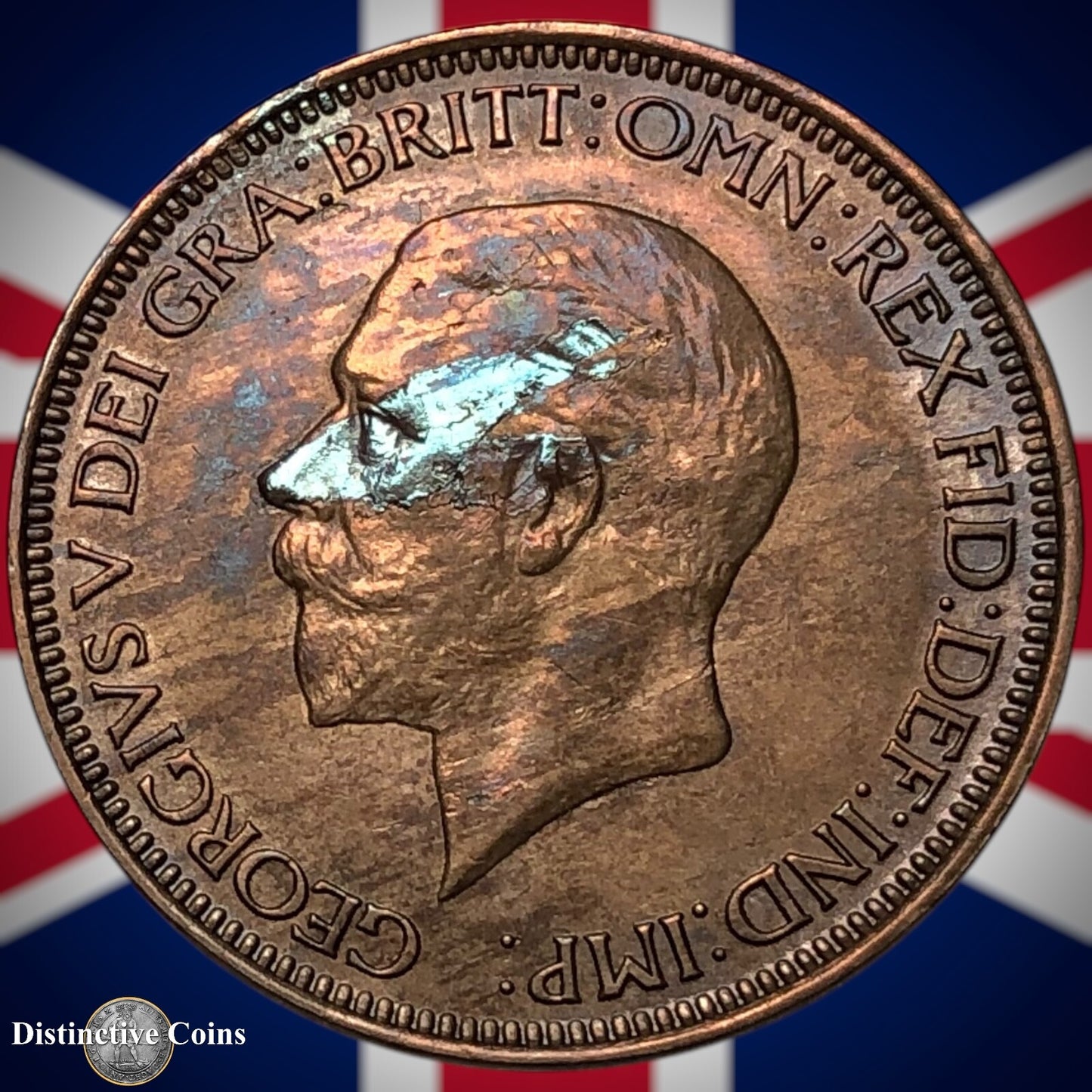 Great Britain 1928 Half Penny 1/2d GB5941