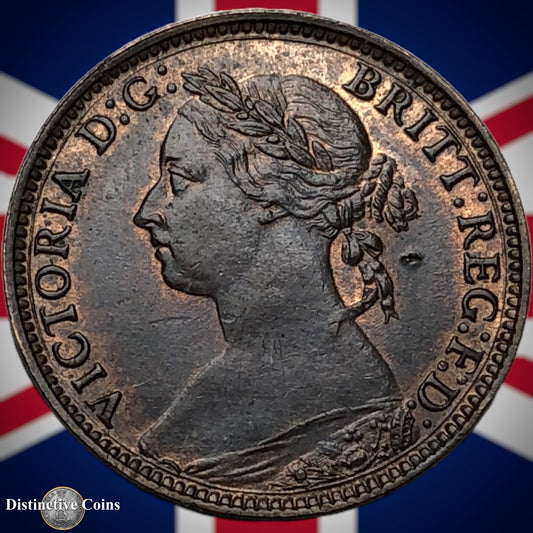 Great Britain 1881 H Farthing 1/4d GB3981