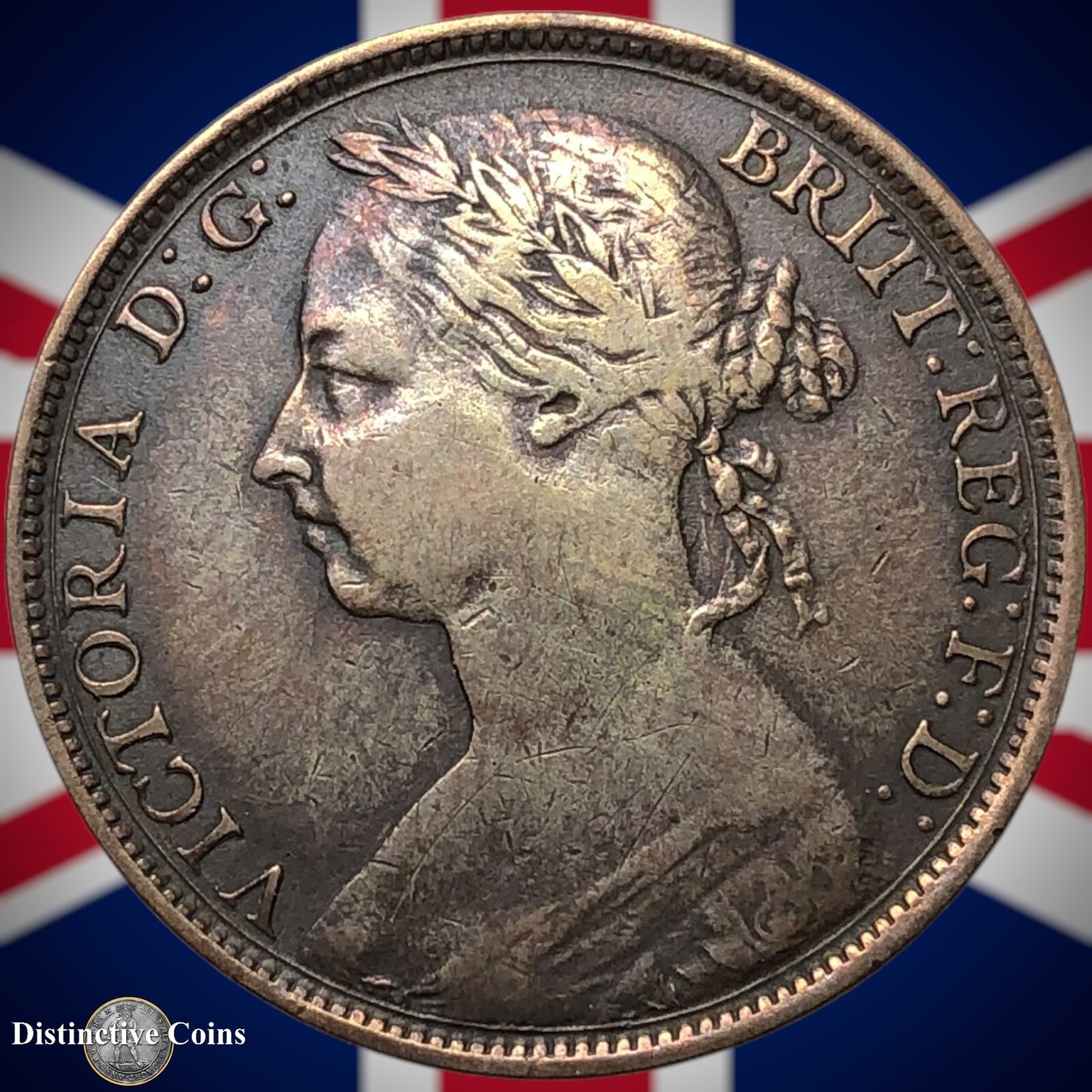Great Britain 1890 Penny 1d GB6515