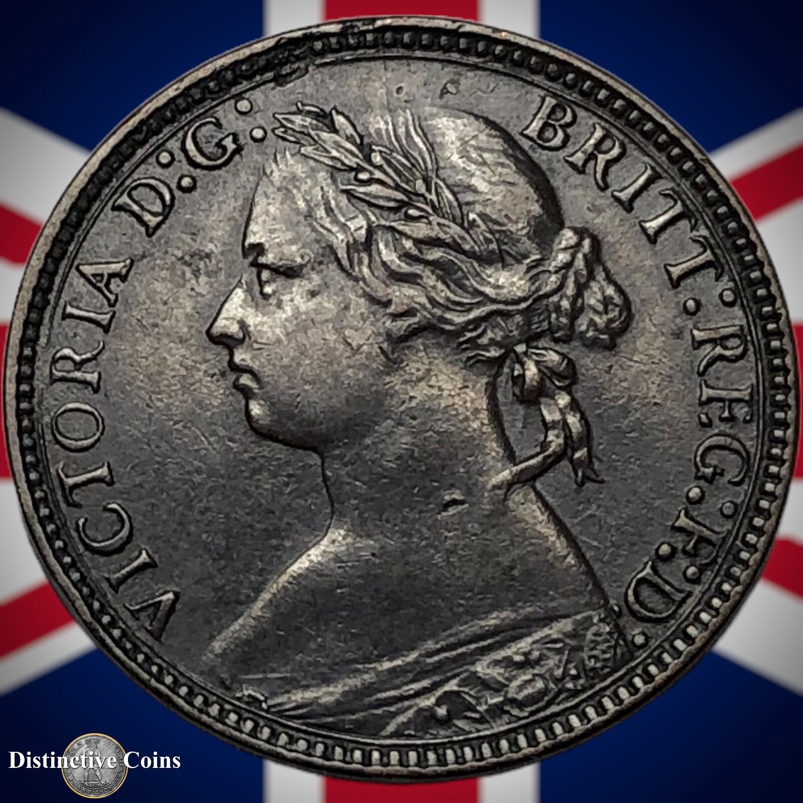 Great Britain 1875 H Farthing 1/4d GB3769