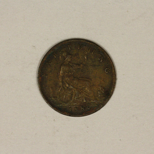 Great Britain 1885 Farthing  