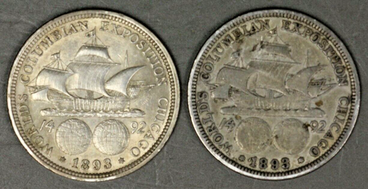 US 1893 Columbian Half Dollars  A2859