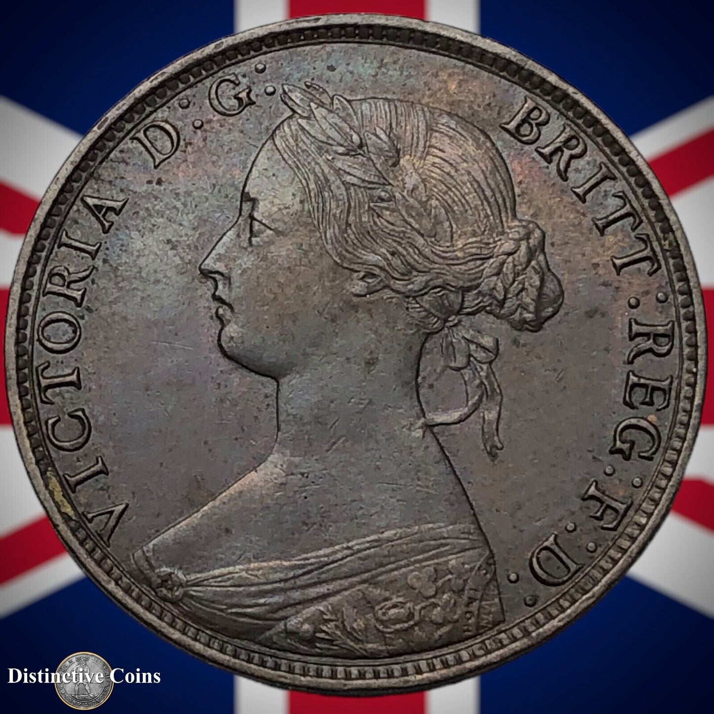Great Britain 1862 Half Penny 1/2d GB5441