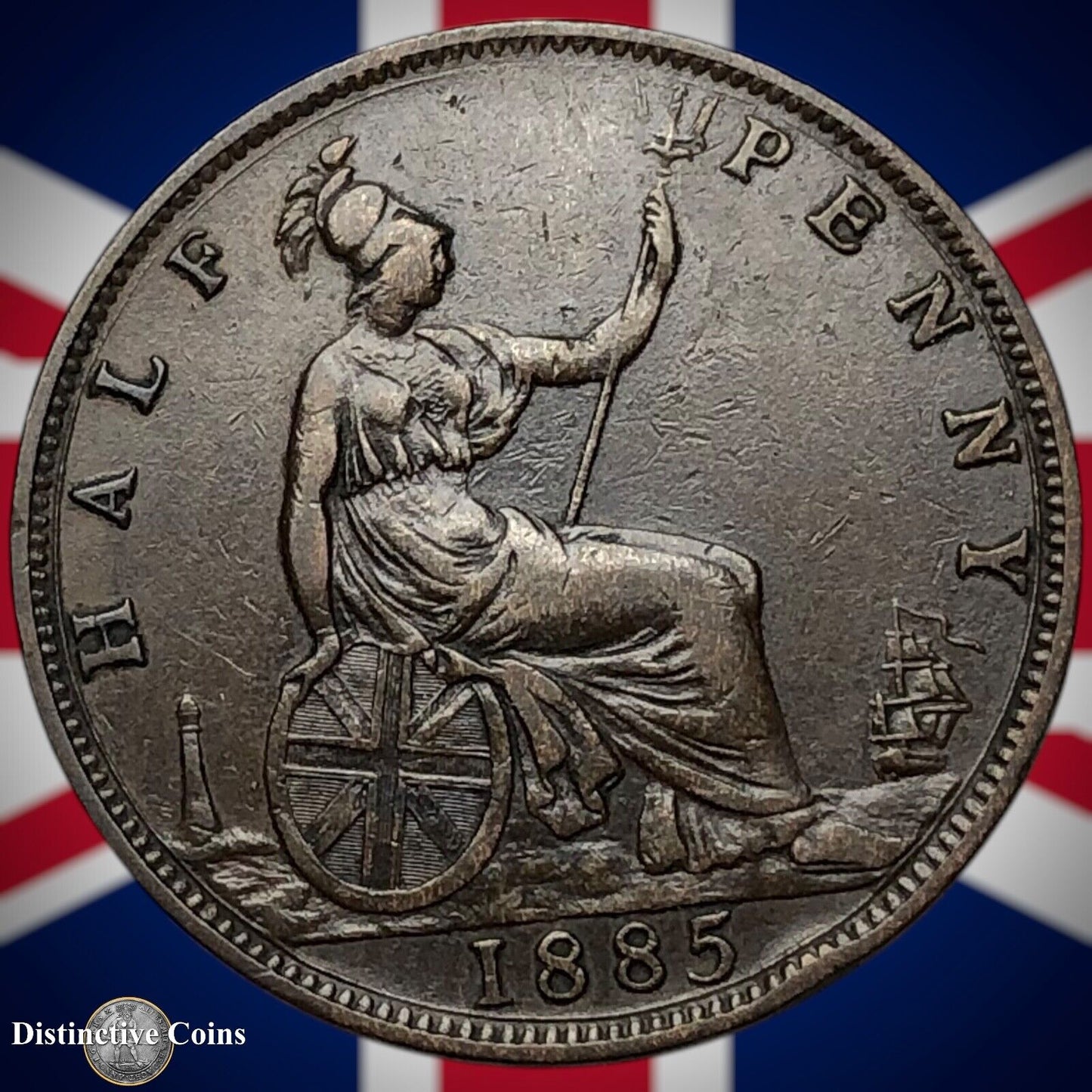 Great Britain 1885 Half Penny 1/2d GB5567