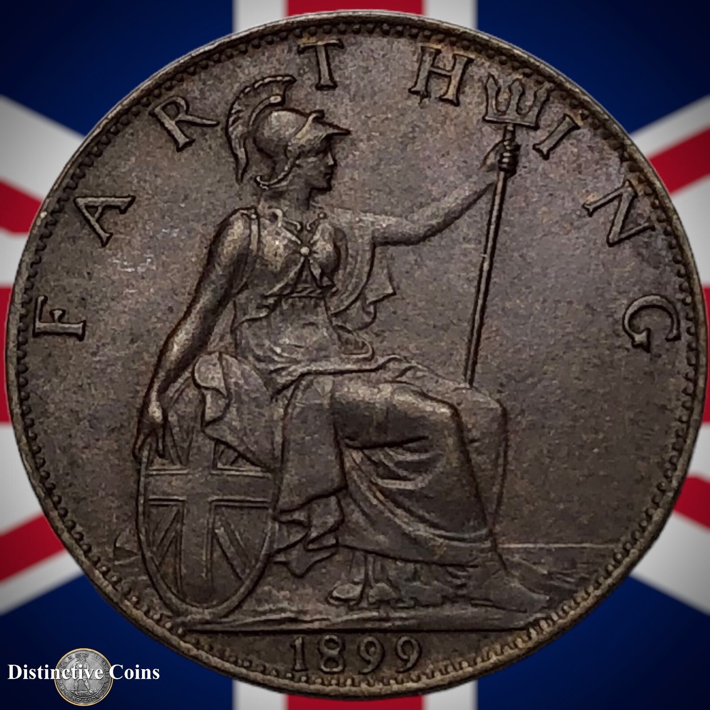 Great Britain 1899 Farthing 1/4d GB4469