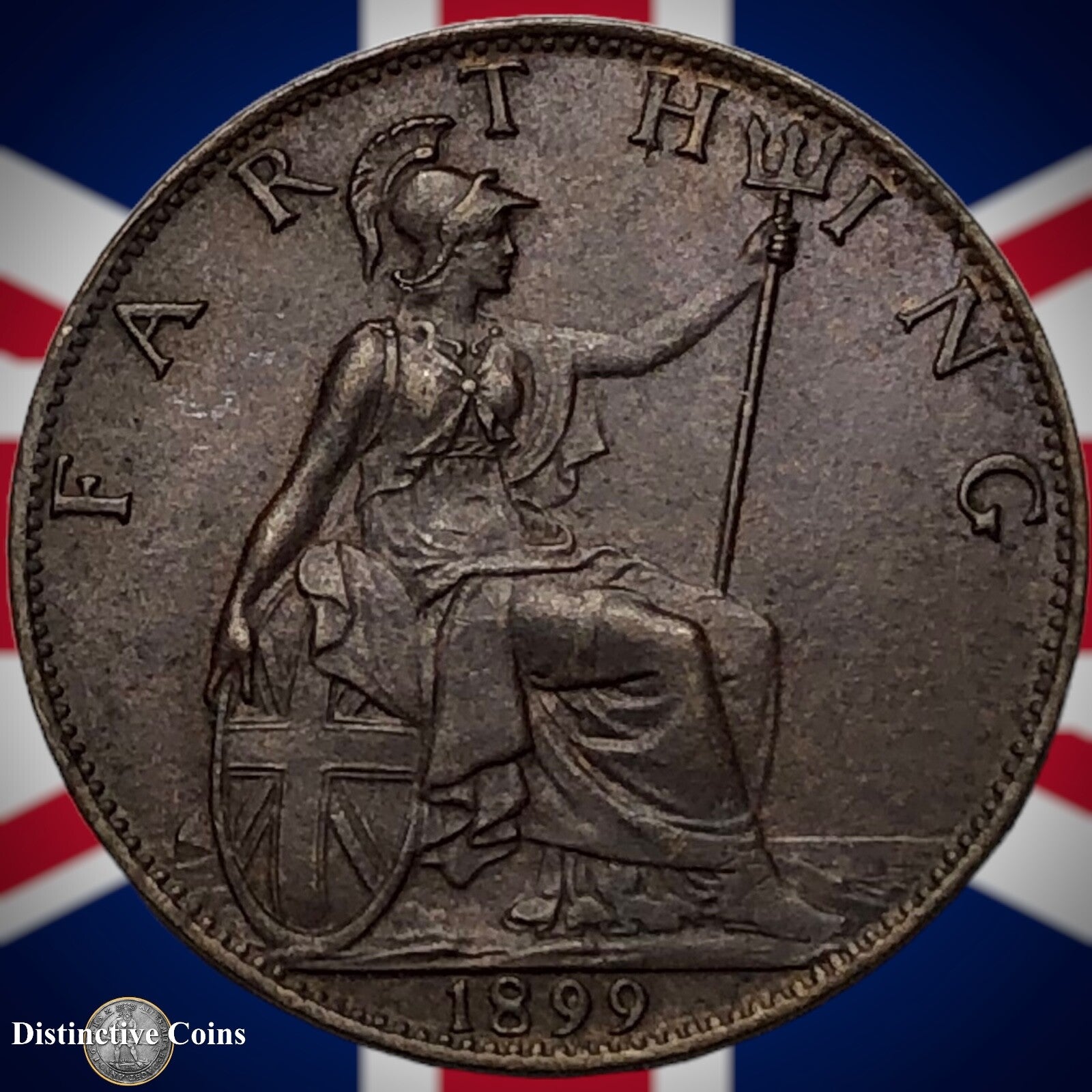 Great Britain 1899 Farthing 1/4d GB4469